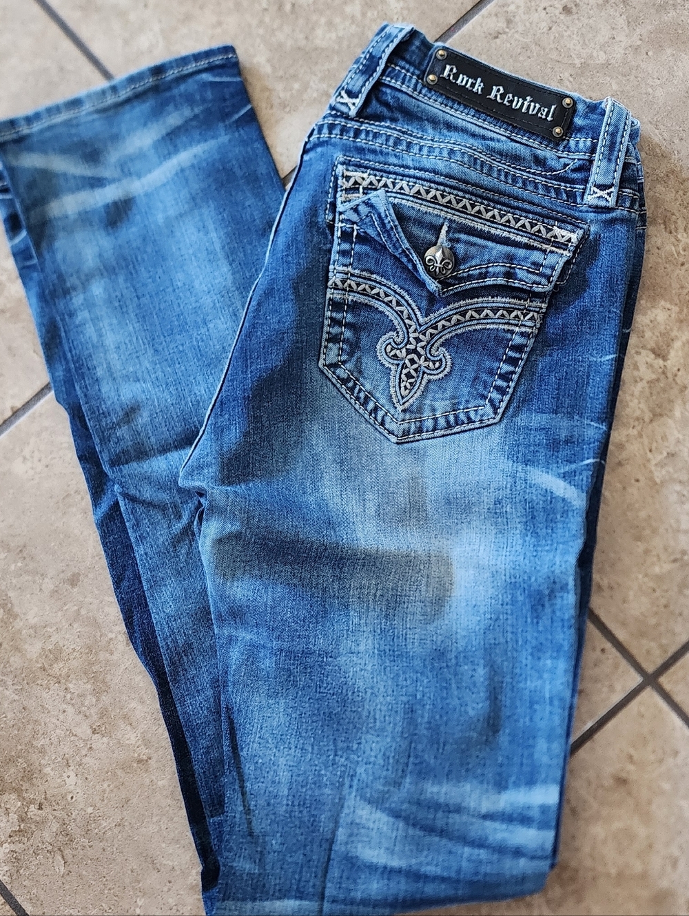 Rock Revival Boot Cut Jeans Women's 31 LONG